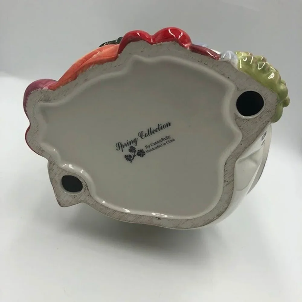 Chef Ceramic Pig Figurine Spring Collection by Corner Ruby Kitchen Décor